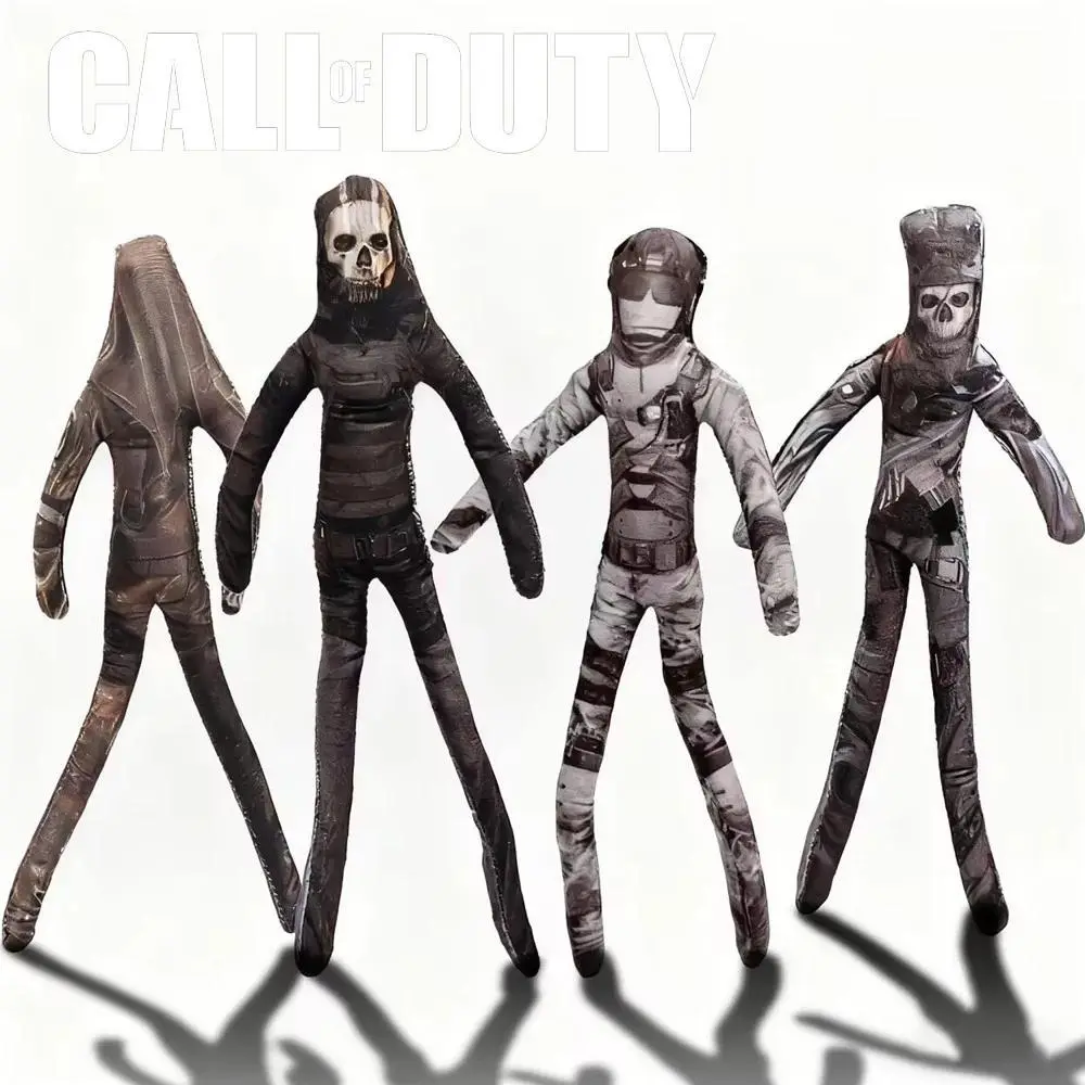 Game Call Of Duty Ghost Sebastian Krueger Cosplay Doll Halloween Party Accessories Stuffed Plushies Abstract Twistable Props