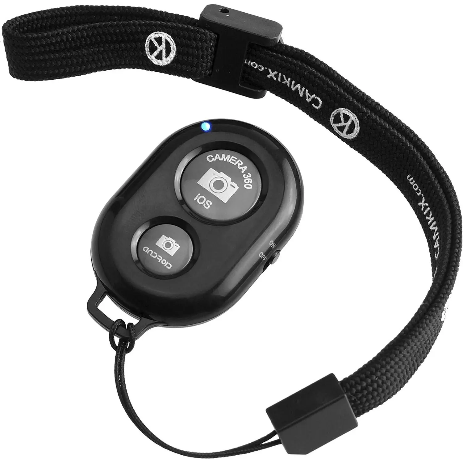 Camera Shutter Remote Control with   Technology - Create Amazing Photos and Videos Hands-Free - Works with  Smartphones and Tablets (iOS and Android)