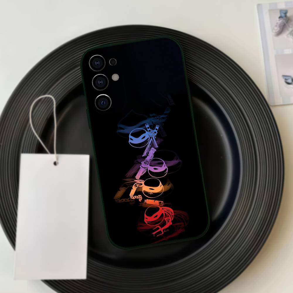 T-Teenage M-Mutant N-Ninja T-Turtles Phone Case For Samsung S25,S24,S21,S22,S23,S30,Ultra,S20,Plus,Fe,Lite,Soft Black Cover