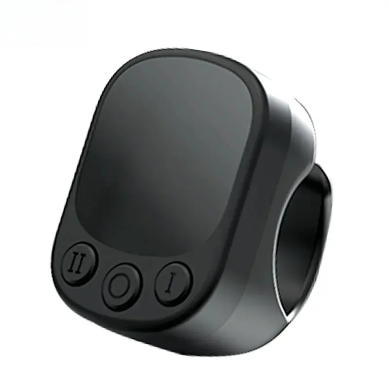 Mouse Ring Remote Control with Touchpad,Smart Automatic Screen Clicker Device，Continuous Clicker，Scrolling Ring Remote Control S