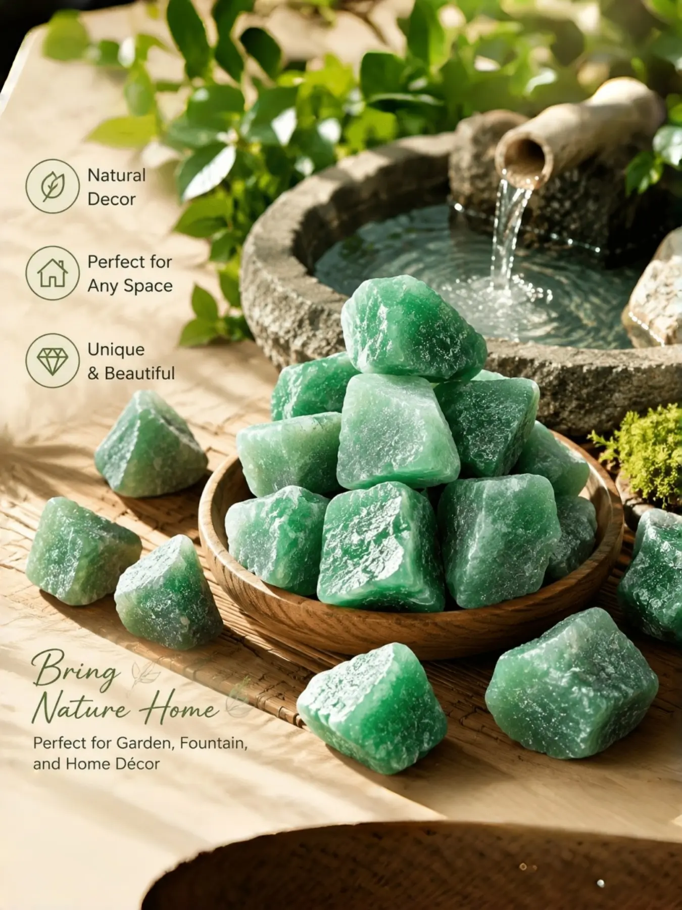 3/6pcs Natural Stone Dongling Stone Decorative Stones, Home Desktop Garden Fountain Placement, Hand Carved Style, Scene Display Decoration