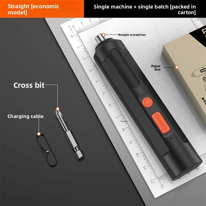Precision Pen-Style Electric Screwdriver with 12 Magnetic Bits and Portable Charging Case Precision Pen-Style Electric Screwdriver with 12 Magnetic Bits and Portable Charging Case