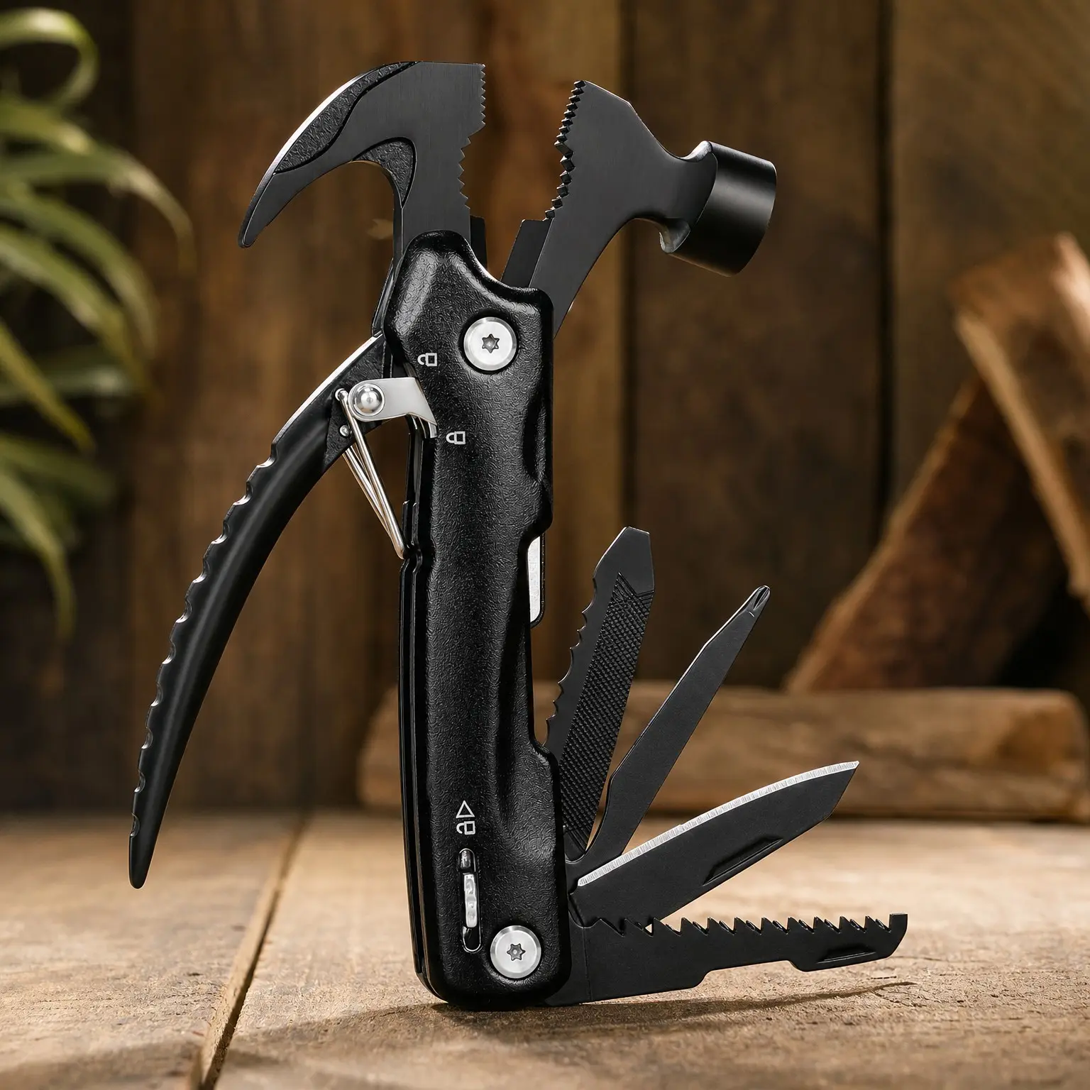 12 in 1 Hammer Multitool - Gifts for Men, Stocking Stuffers for Men