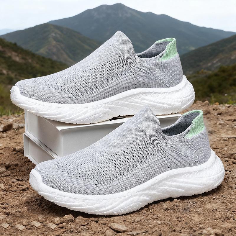 (New)Mesh Aesthetic Sneakers, Sophisticated Inclusive Sizing Single Shoes, Flexible Support Autumn Footwear, Elegant Versatile Alluring Slip-On Shoes, Lightweight Durable High-Traction Shoes, Fashionable Footwear(Gift)11