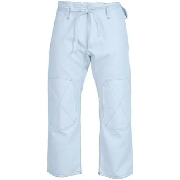 Brazilian Jiu Jitsu BJJ Pants White Cotton Heavy Size
