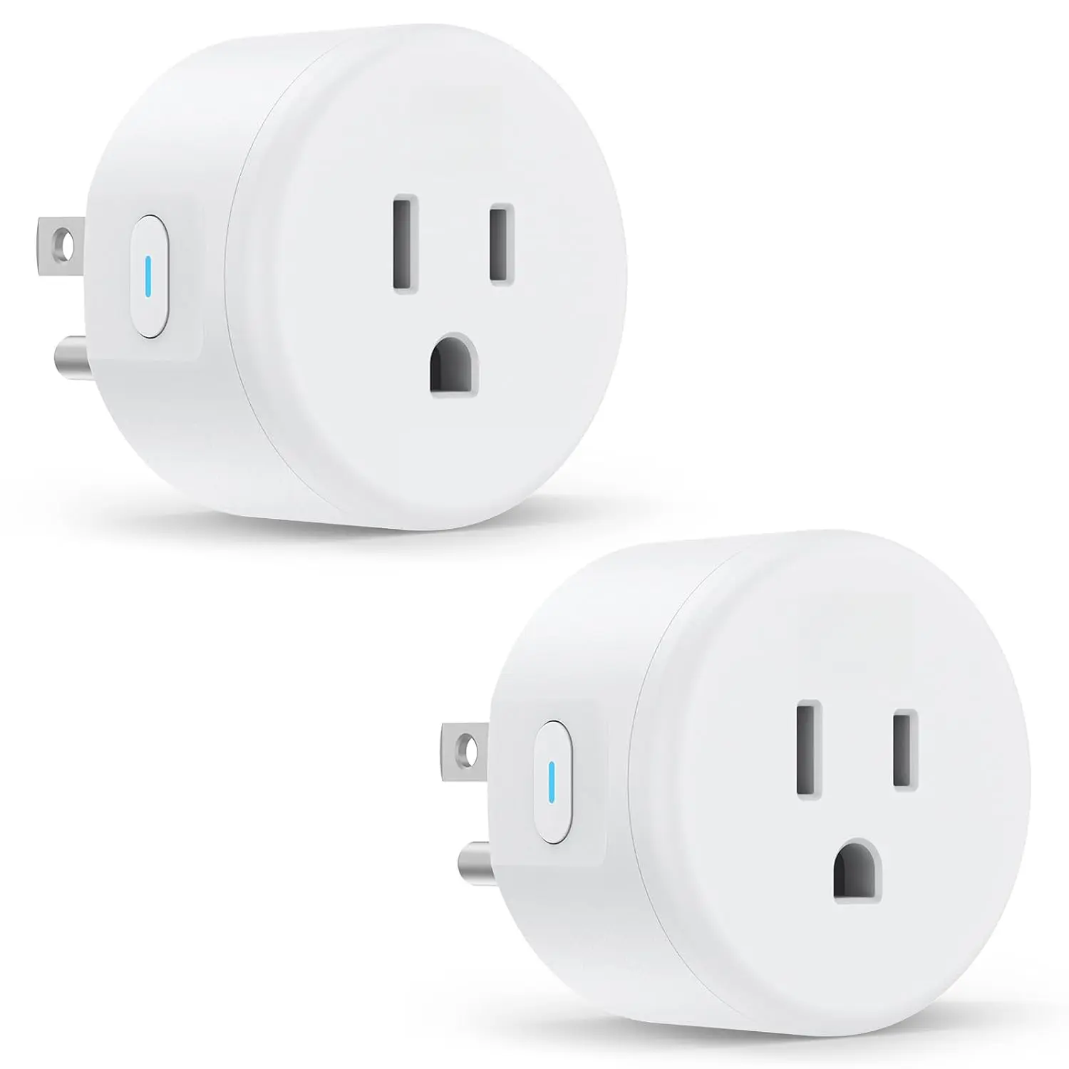 Smart Plug, Smart Home WiFi Outlet Compatible with Alexa & Google Home, Smart Socket with Remote Control & Timer Function, 2.4GHz WiFi Only