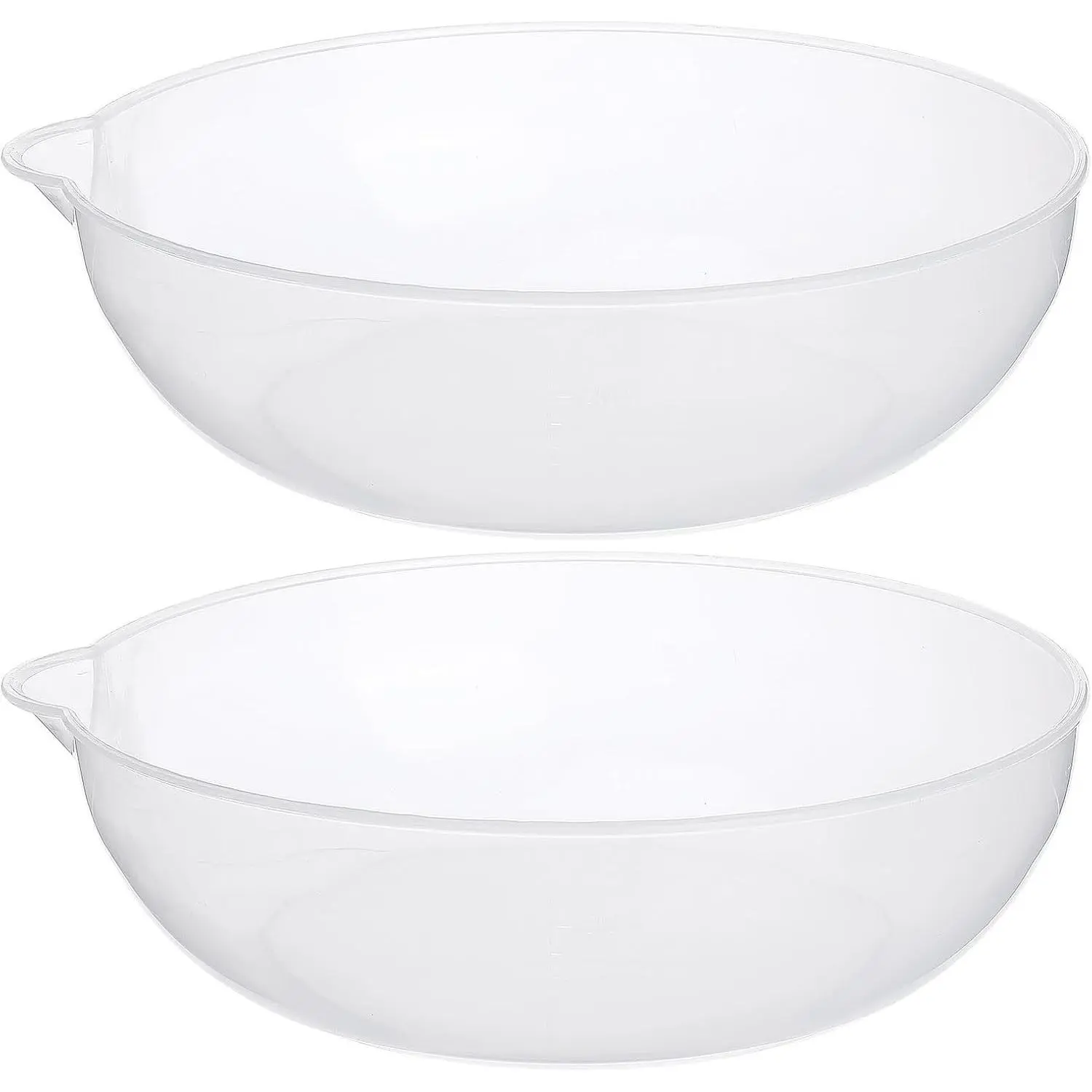 2Pcs Kitchen Scale Tray Set 7.28X6.88In Food Weighing Tray Large Capacity for Baking Cooking and Kitchen Supplies