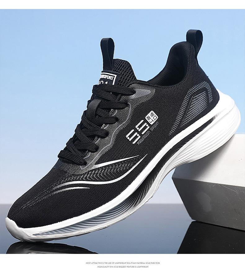 Women's Shoes Versatile Spring New Casual Women's Single Shoes Running Shoes Soft Sole Shock Absorption Lightweight Sports Shoes