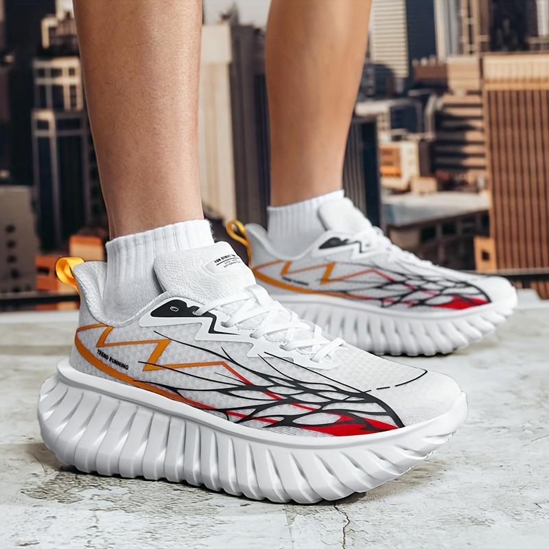 (New)[sneakers] Men'S Running Shoes That Are Lightweight And Breathable, Designed for Road Racing; Outdoor Marathon Training Footwear with Laces for Adults; Low-Top Athletic Shoes Suitable for Fitness And Exercise, Featuring Anti-Slip And Durable Materia