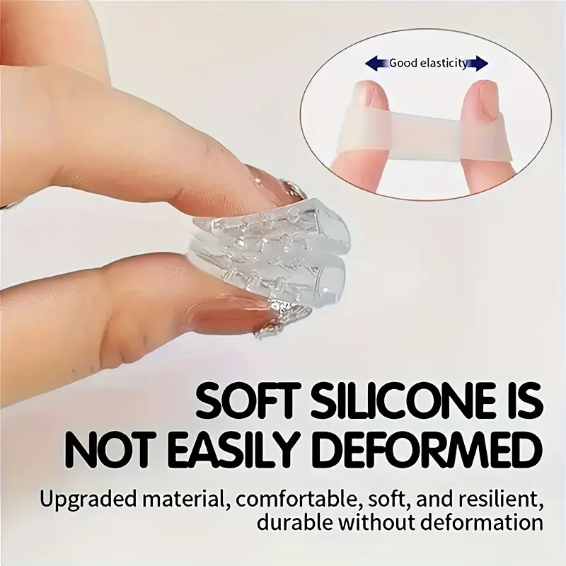 22Pcs silicone toe head anti-friction breathable toe protector, breathable gel toe head, flexible foot care accessories, men's and women's odorless toe cover, small toe anti-friction toe tube, Toe Protectors For Shoes