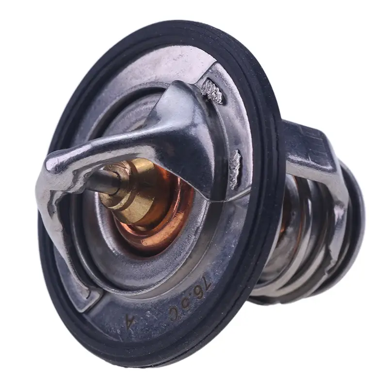 FridayParts Thermostat 235-4960 With Gasket 235-4959 for Caterpillar CAT Engine 3044C C3.4 Loader 279C 289C 299C 904 906 907H 908 236B 246C 252B 256C 262C 268B 272C