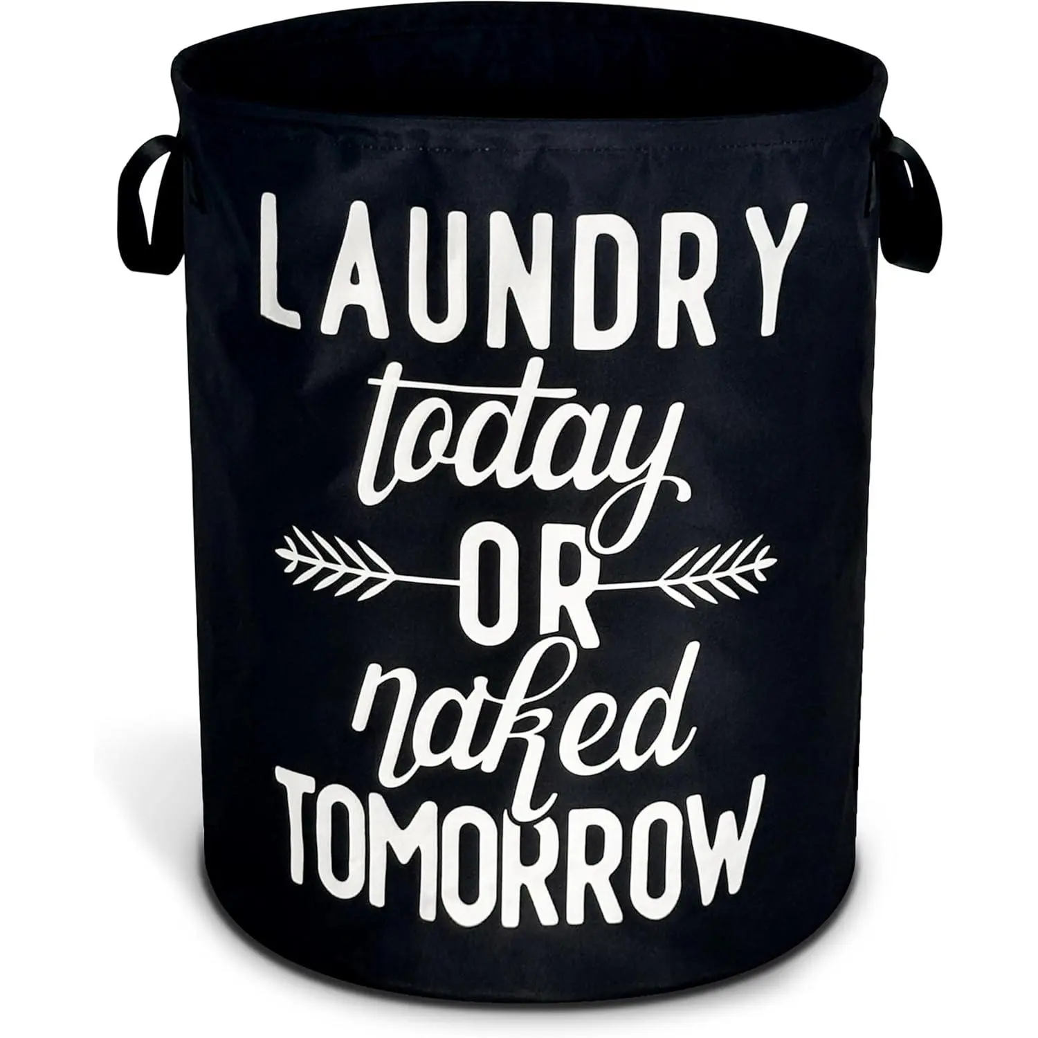 Modern Foldable Laundry Basket Hamper, 18.9x16.5 Inch Oxford Cloth with Reinforced Handles & Lining Design, Large-Capacity Storage for Bathrooms, Laundry Rooms, Bedrooms