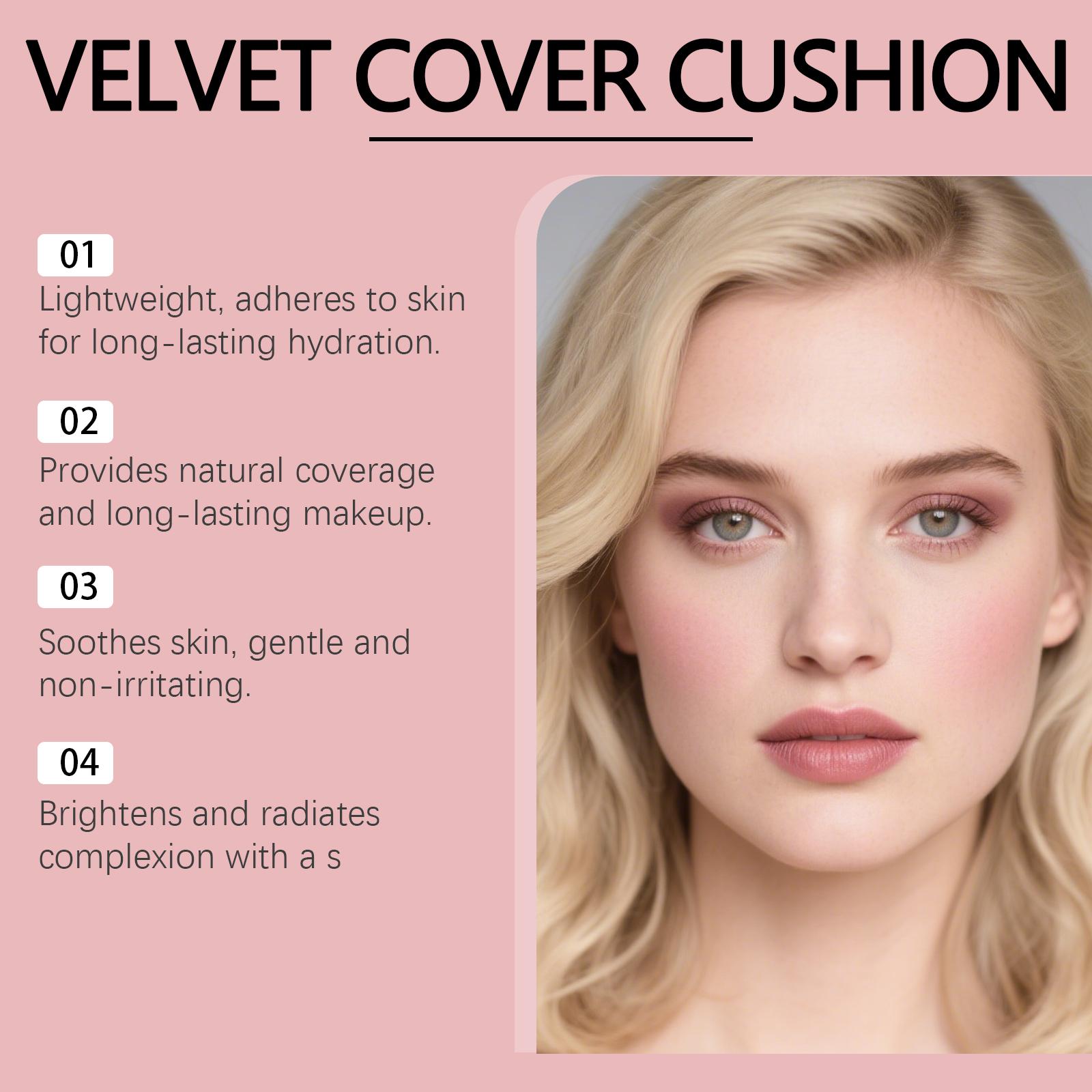 Moisturizing Concealer Cushion Natural Color Concealer Cushion Fine Texture Creates A Hydrated And Light Makeup Look