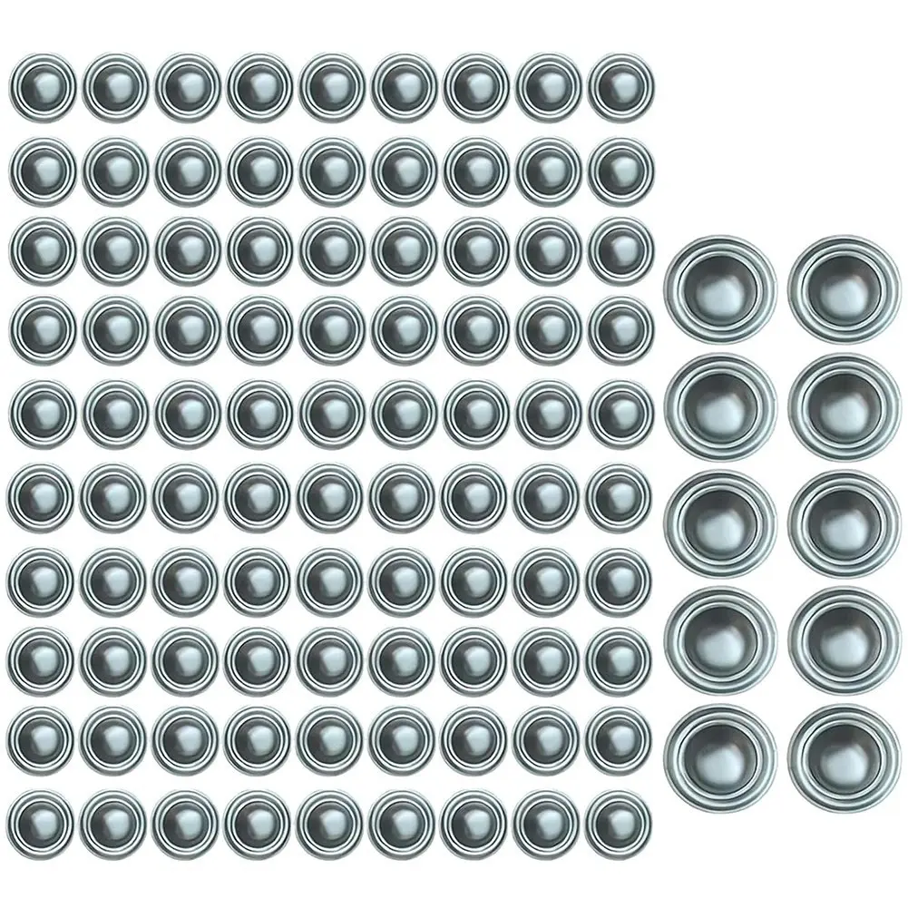 Roof Screw Caps, Rustproof & Waterproof Roofing ScrewCaps, Seal over Existing Screws Heads to Prevent Leaks 100pcs Weatherproof