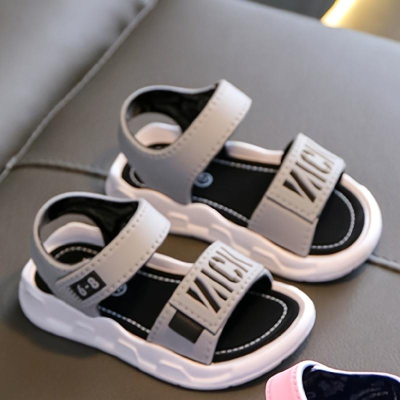 [Boys' Summer Sandals] Soft-Soled Non-Slip Summer Sandals for Boys - Casual Beach Shoes for Older Kids