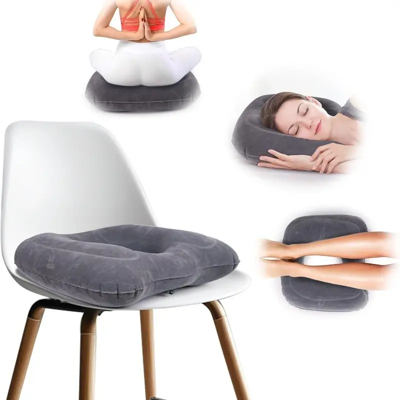2026 Inflatable Office Chair Cushion, Ideal for Long Sitting, Hemorrhoid Relief, Best Selling Office Seat Pad, All Seasons Use