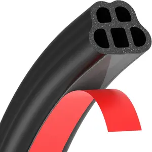 Door Seal Strip 32.8ft Rubber Automotive Weather Stripping for Soundproofing and Sealing - Fits , RV,  Cover (32.8  Long)