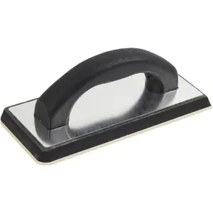 Grout Float 9.5" x 4" - Rubber Sponge Pad for Masonry, Concrete, Drywall, Stucco or Grout - Fine Texture