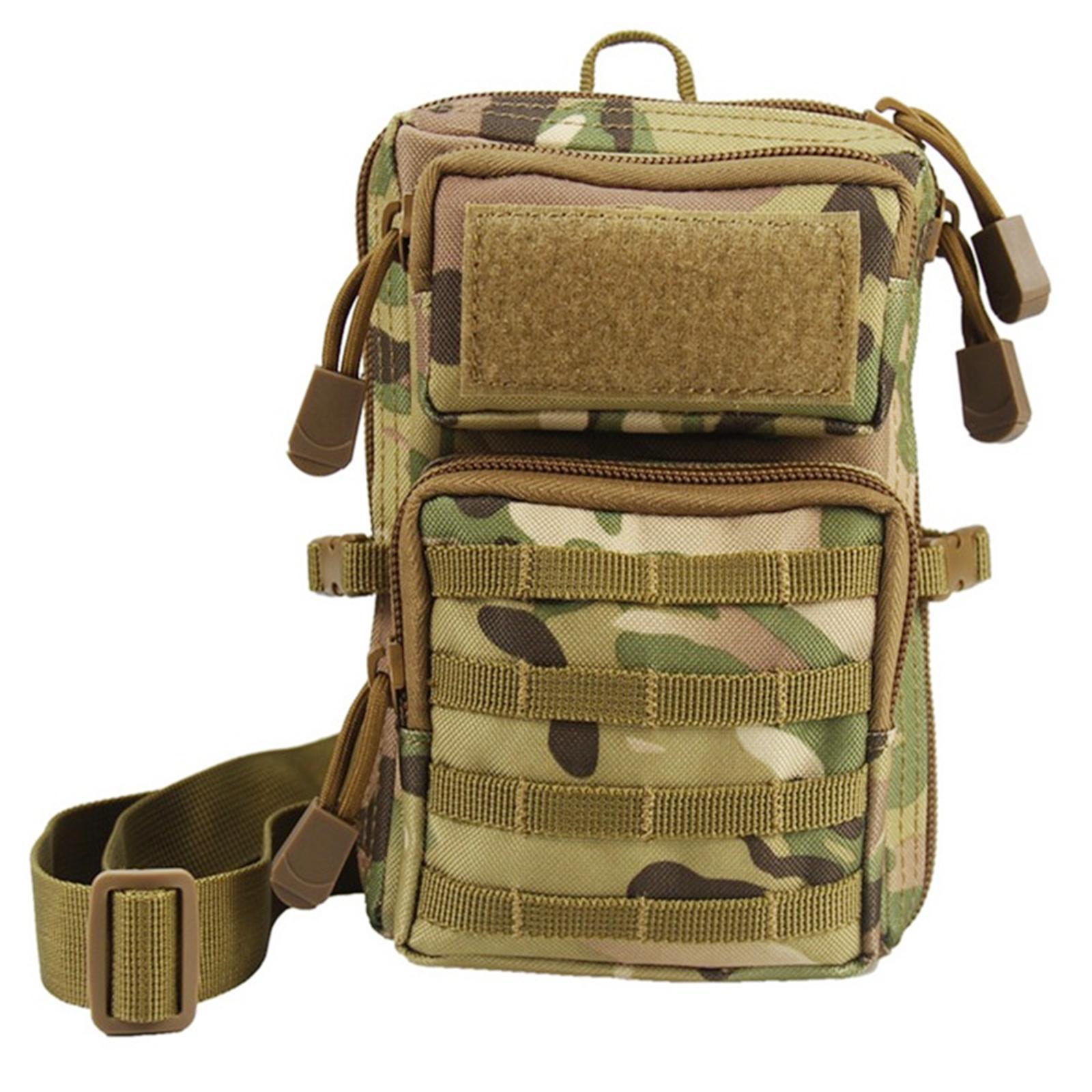 Multifunctional Pocket Fanny Pack, Waterproof Wear Belt Bag, Tactical Waist Bag, Shoulder Bag for Outdoor Sports