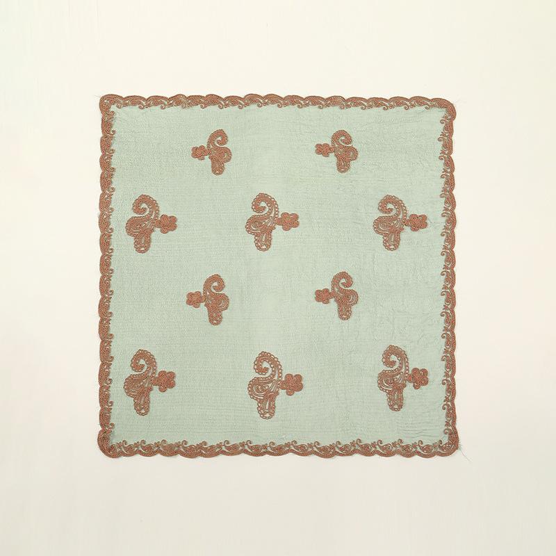 Boho Style Paisley Pattern Square Scarf, Vintage Style Headscarf for Women, Fashion Accessories for Daily Wear, Paisley Print Shawl