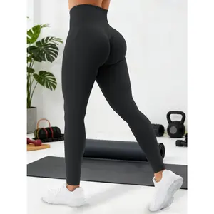 Hidden Scrunch Leggings High Waisted Workout Pants  Women Seamless Butt Liftting Tummy Control Gym Yoga Tights New model