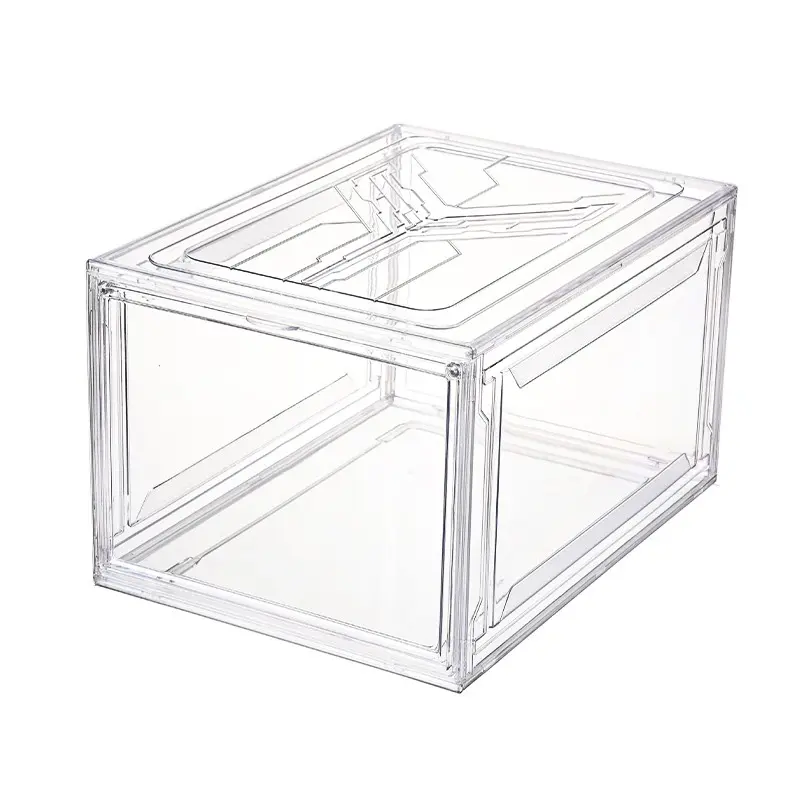 Thick Transparent Pet Shoe Box, Minimalist Luxury, Stackable Dust-Proof, High Transparency, Easy Access, Durable, Waterproof, Space-Saving, Versatile