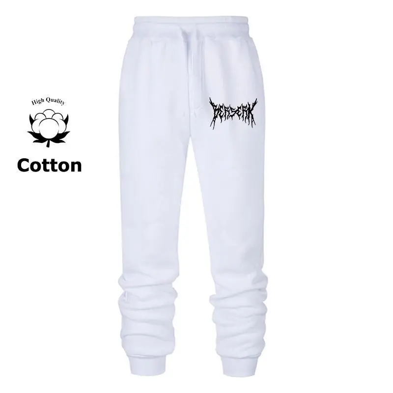 Casual Comfy Cotton Blend Sweatpants for Men Athletic Running Workout Joggers Stylish Berserk Print Pants Trousers with Pockets