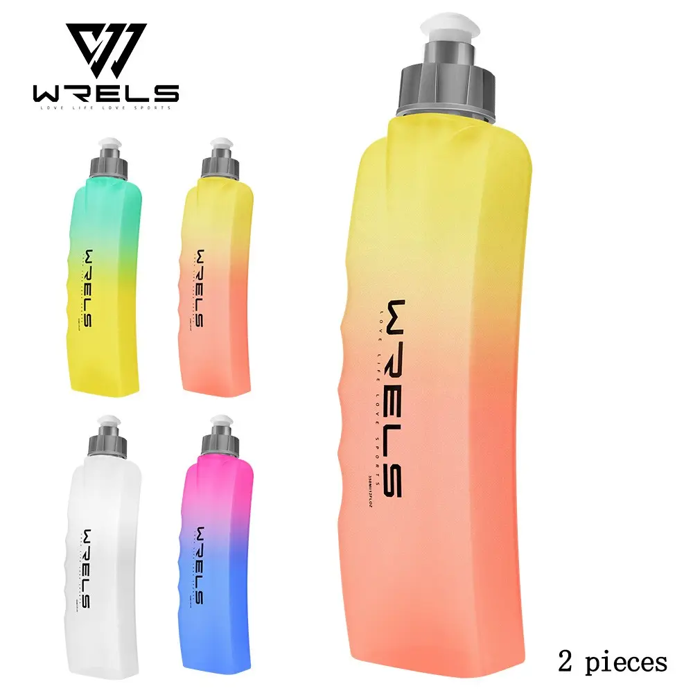Wrels Sports Water Bottle, Running Cycling Water Bottle, Marathon Convenient Large Capacity Hydration Bottle, Leak-Proof Tumbler and Reusable Water Bottle, Bicycle Water Bottle