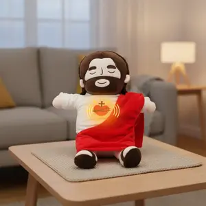 Glowing Breathing Plush Toy, Sound Emitting, Anxiety Relief Design, Soft Material, Ideal Relaxation Gift for Kids, Babies & Adults