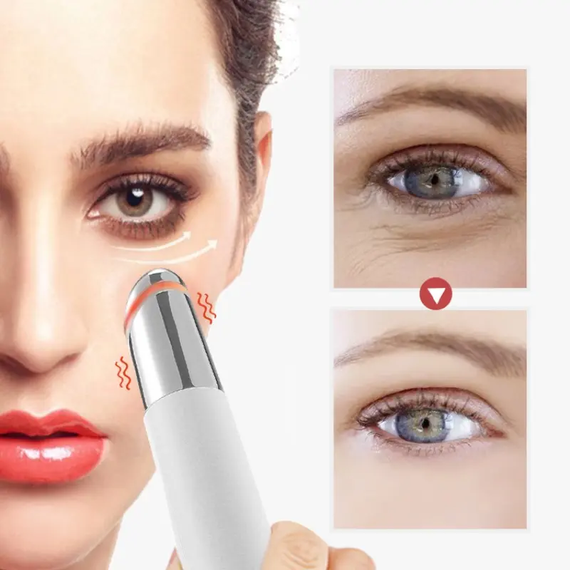 Electric Eye Massager, Heated Eye Massage Pen, Professional Eye Skin Care Massager, Personal Care Appliances for Women