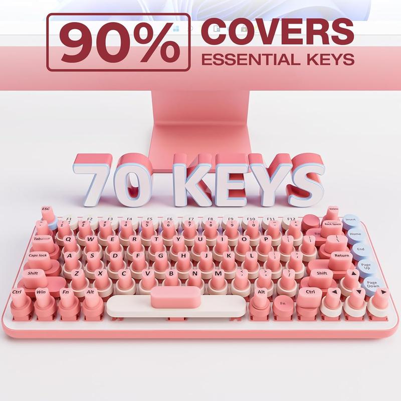 Nail Art Keyboard Protector, Silicone Keycap Cover for Long Nails, Universal Nail Art Keyboard Sticker, Durable and Easy to Install