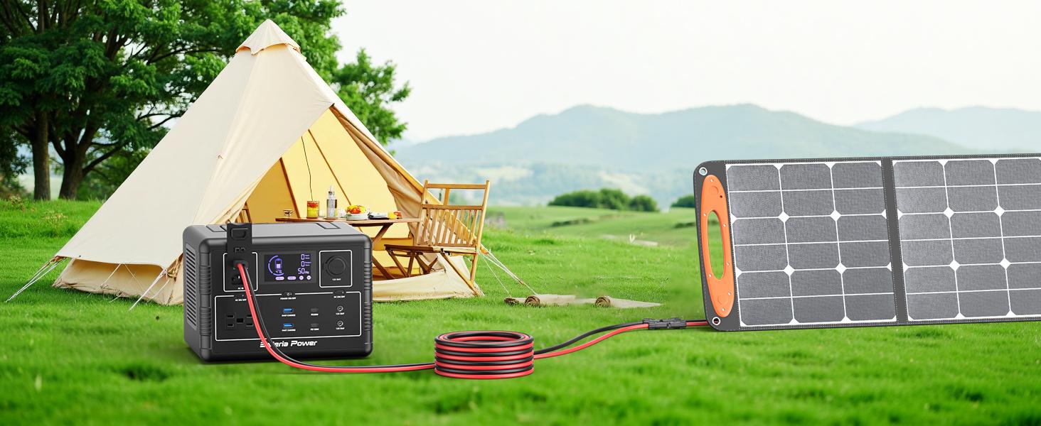 12AWG XT60i Connector, 12 Gauge 10FT to XT60i Adapter Extension Cable for RV Foldable Panel, Station, Generator