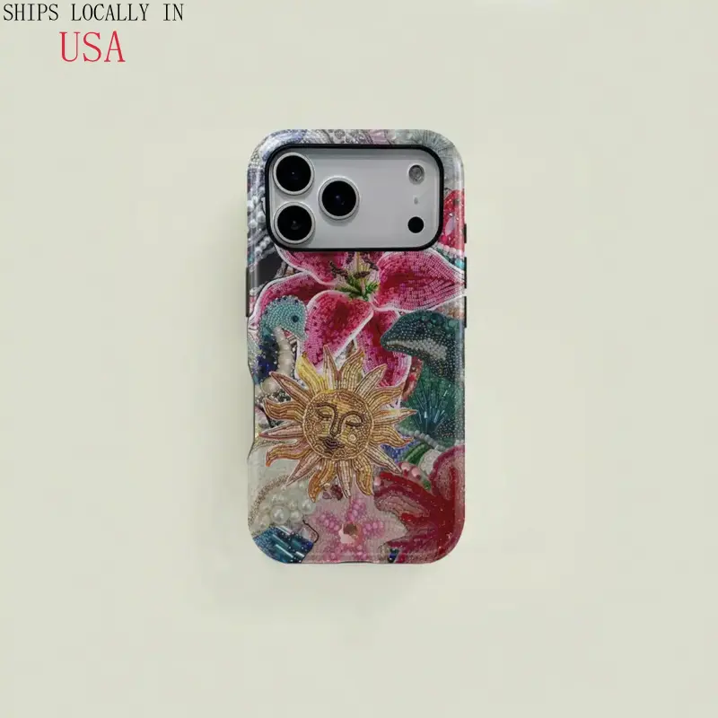 Colorful watercolor-style fresh fruit collage protective case, sturdy and durable 2-in-1 case, compatible with iPhone 17/16/15/14/13/12/11 Pro Max/Plus/Pro, Samsung Galaxy S25/S24/S23 Ultra series, simple and stylish phone case.