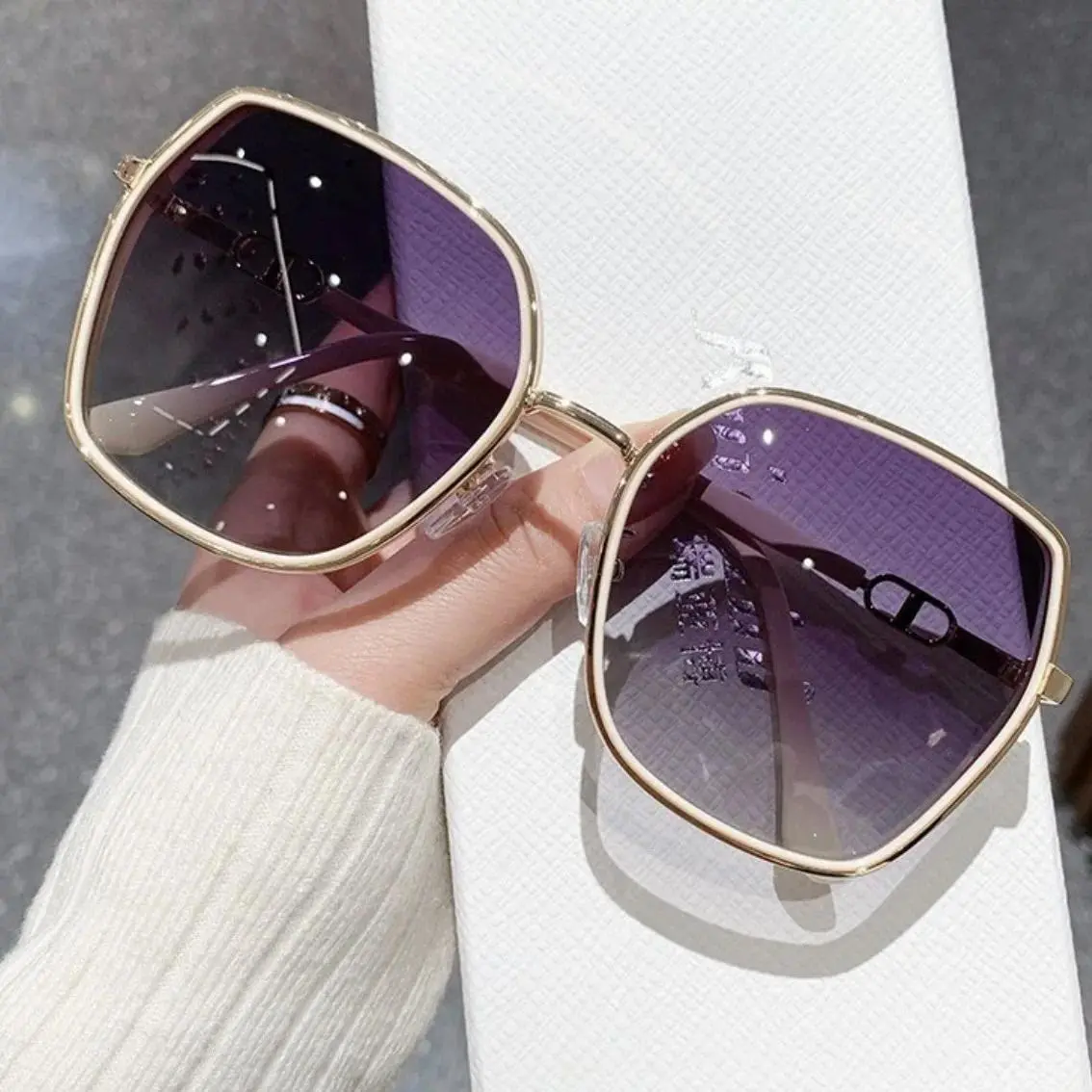 Polarized Sunglasses Men Women Alloy Optical Prescription Eyewear Frames Eyeglasses