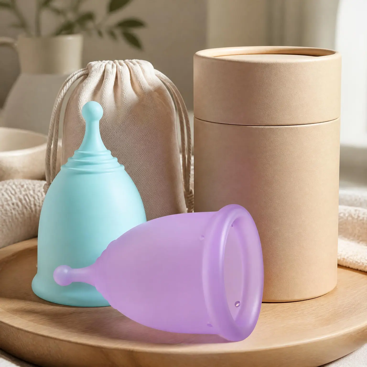 Menstrual Cups for Women, Period Cup, Menstrual Disc Alternative