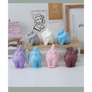 2 Pack Scented Body Massage Candles| Handmade Decorative Candle Gift for All Holidays