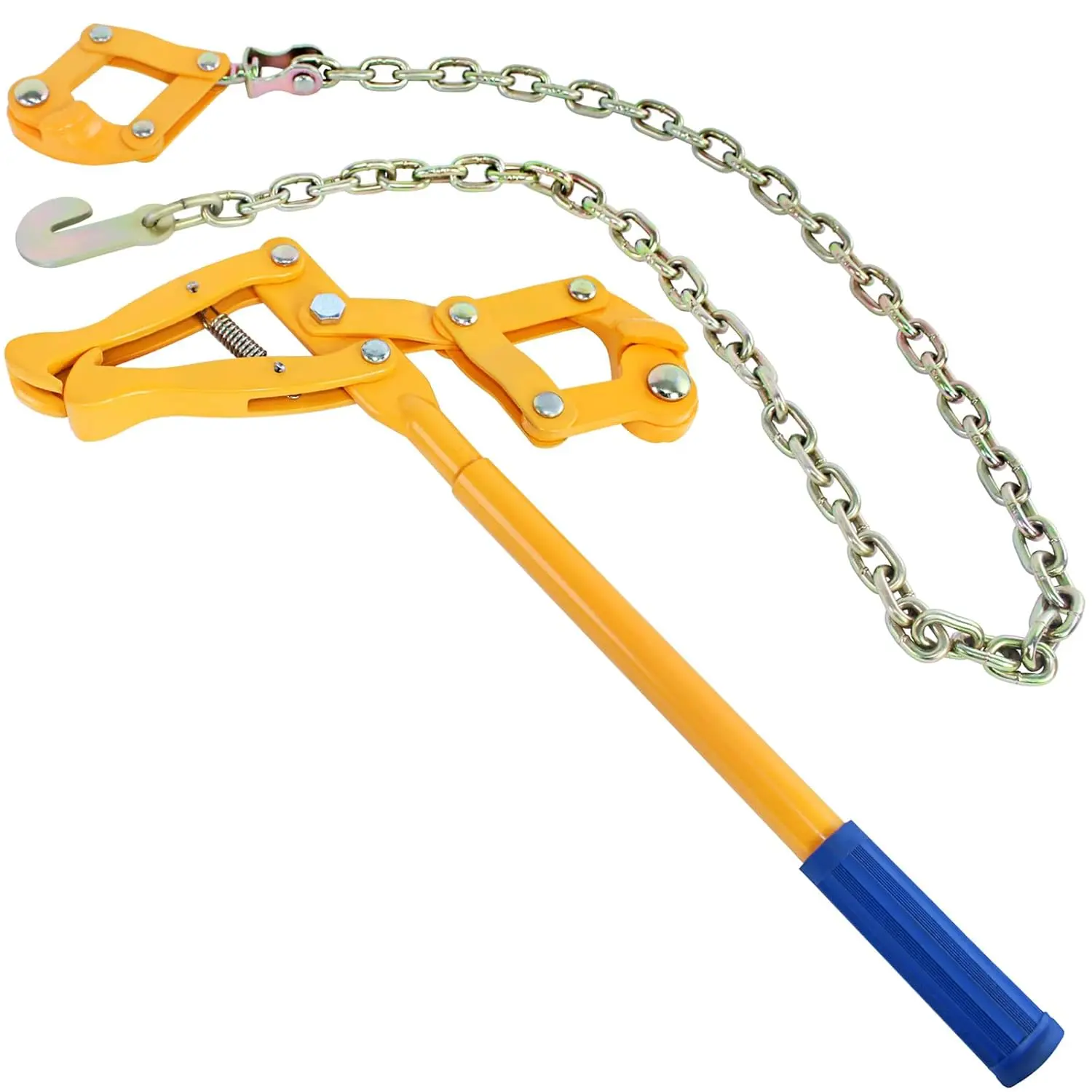 47.25" Chain Link Fence Strainer, Duty Barbed Wire Tensioner| Chain Strainer Wire Tensioner-Saving Lever Capacity 2200lbs for Farm
