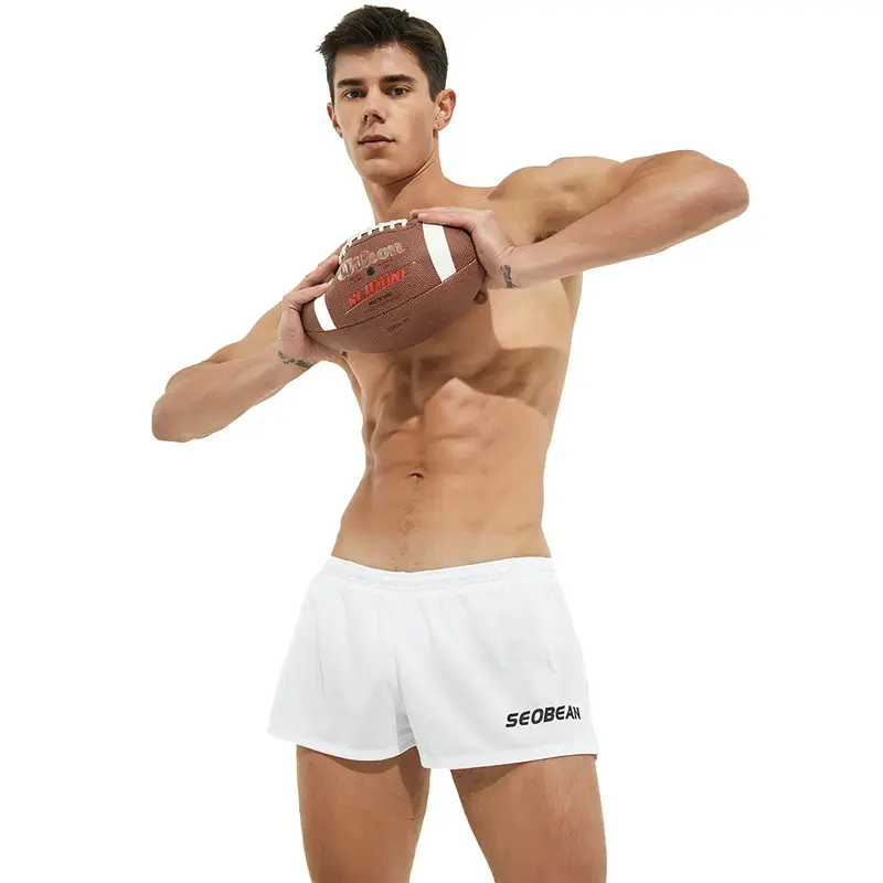 Men's Athletic Pants – Track & Running Shorts with Double-Layer Honeycomb Breathable 3-Inch Inseam