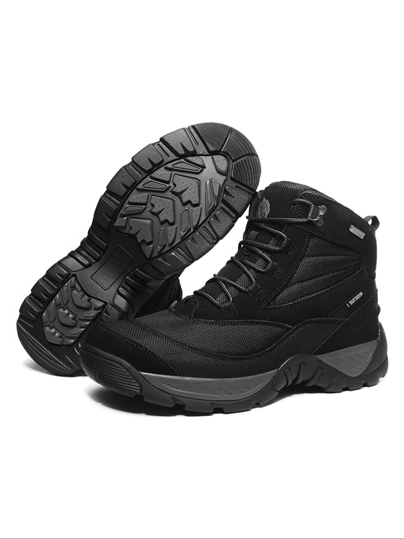 Men's Outdoor Hiking Shoes, Lightweight Breathable Comfortable Hiking Boots, Non-slip Wear-resistant Shoes for Climbing, Hiking, Cycling, Fishing