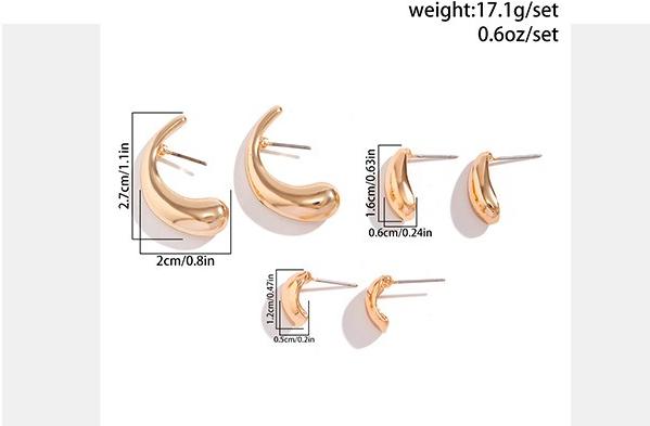 Light Sensitive Beaded Drop Earrings Retro Geometric Hoop Studs Textured Pleated Water Dangle Earrings Minimalist Unique Designer Trendy INS Aesthetic Dainty Stackable Fashion Jewelry Casual Stylish Accessories for Women Daily Party Street Dating Vacation