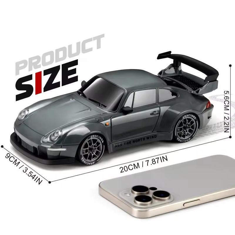 1:24 Remote Control Drift Car, 1 Box 2.4G 4WD Remote Control Car with Light & Tires, Perfect Birthday Gift for Kids, Drift Rc Car