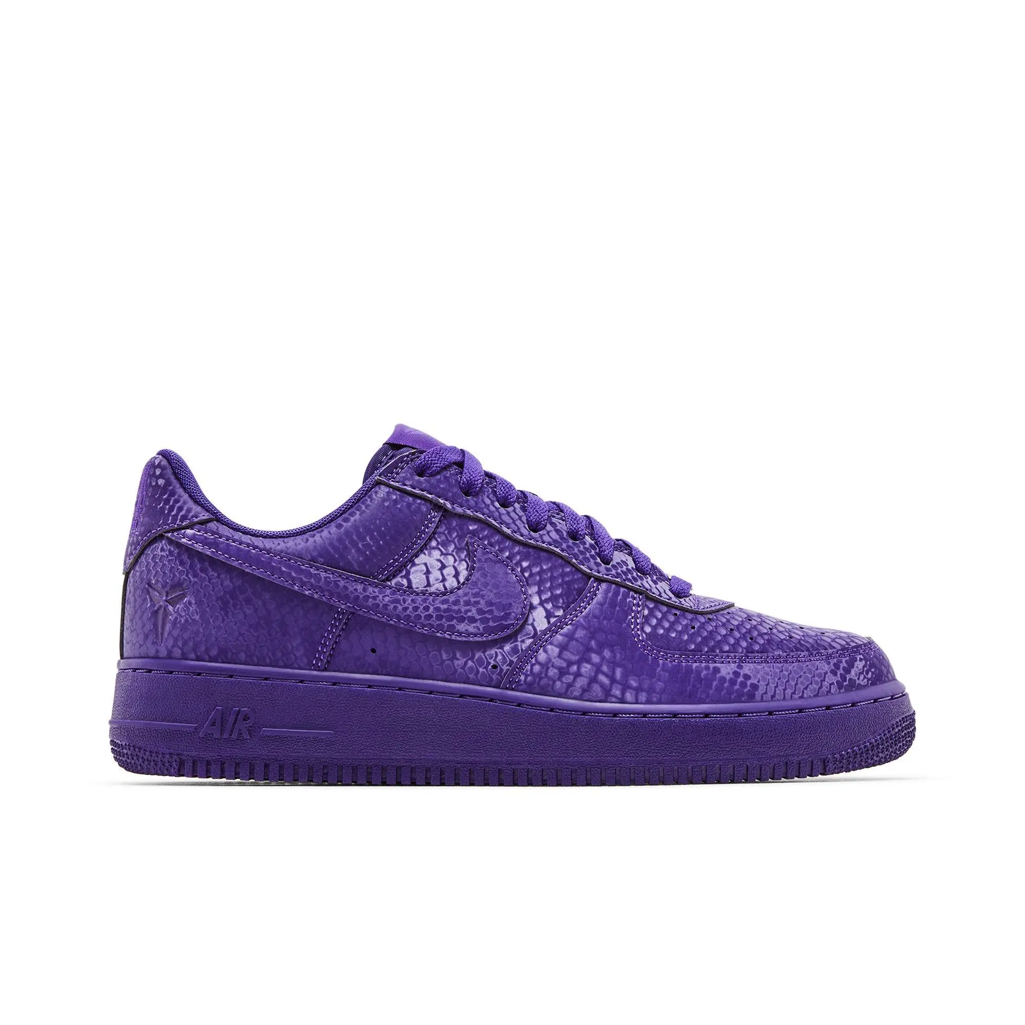 Kobe Bryant x Nike Air Force 1 Low 'Court Purple' (Unisex) Court Purple/Court Purple sneakers IB0018 500
