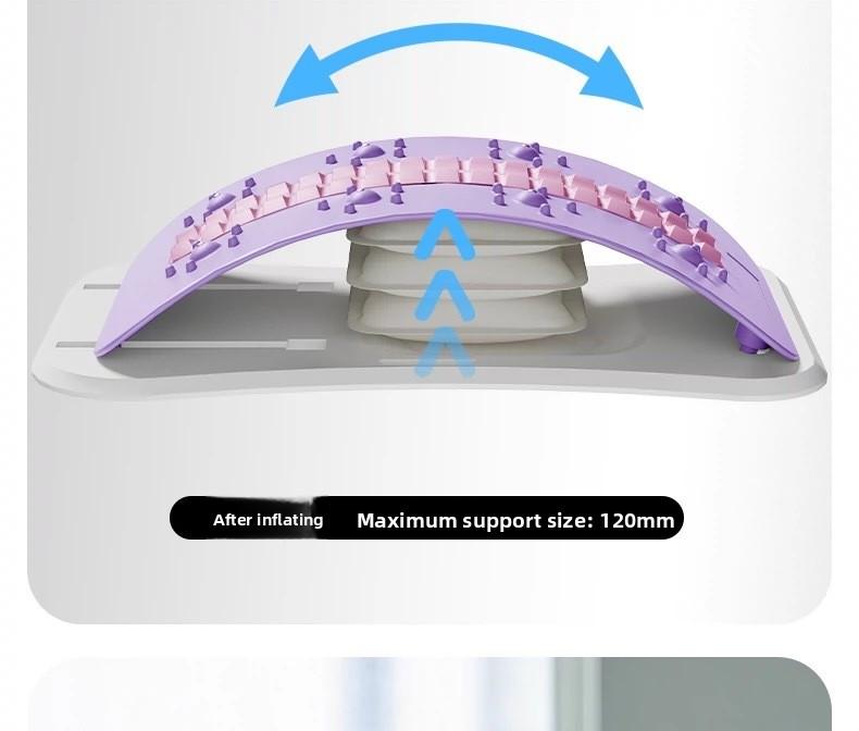Waist reliever, waist stretching massager, yoga aid, cervical spine back support, back stretching, waist stretching artifact,spine decompression, lumbar spine relaxer