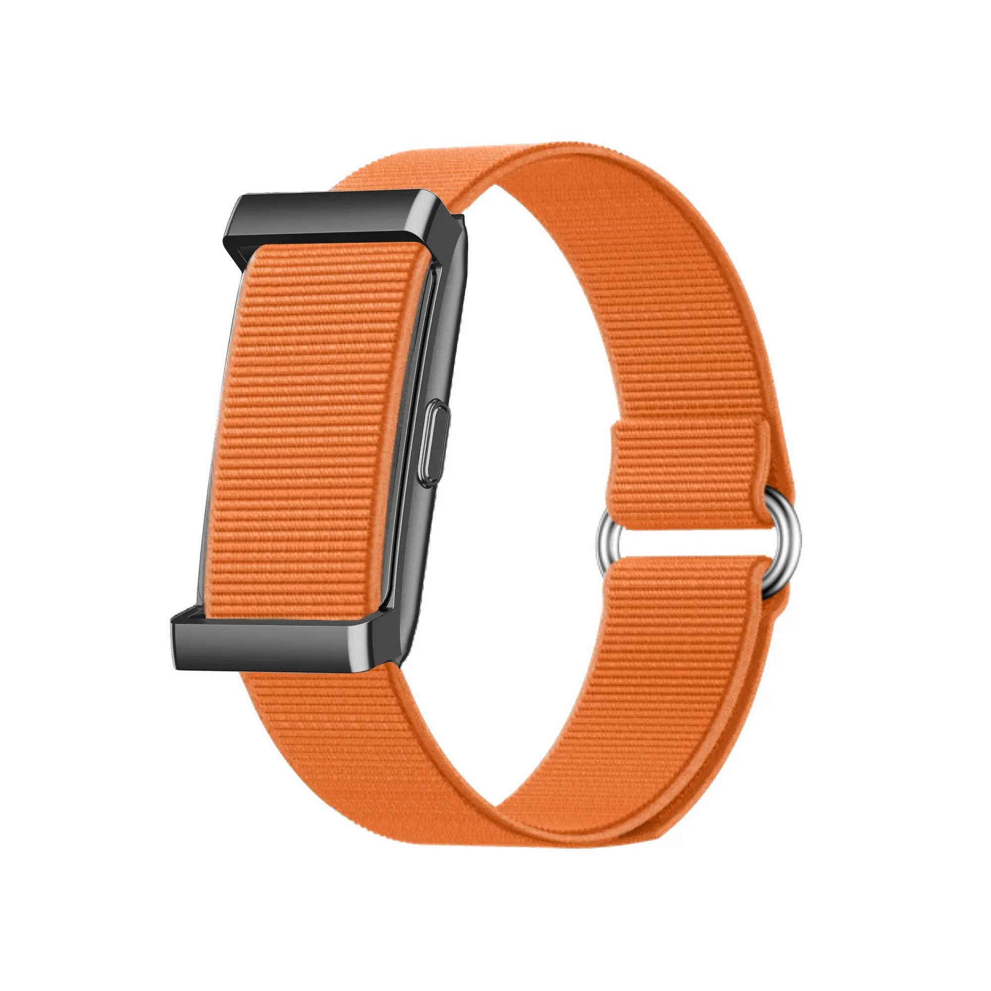 Unisex Fashion Screenless Smart Band, Lightweight Nylon Material, Fitness Tracker, Step Counter, Calorie Monitor, Remote Photography, Call Alerts, Screenless Wristband