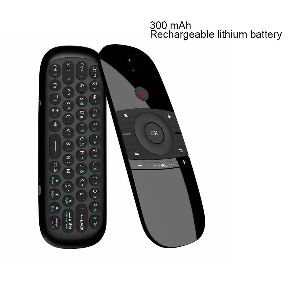 Wireless Remote Control for Nvidia Shield and Android TV, 2.4g Wireless Keyboard Mouse Controller for Projector Htpc PC, Not Support Samsung Lg Sony Tcl Tvs