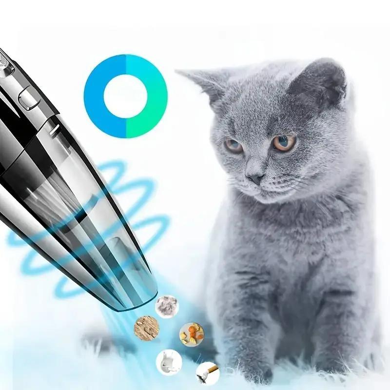 Car Wireless Mini Vacuum Cleaner, 3300pa USB Charging Handheld Car Vacuum Cleaner, Multipurpose Dust Cleaner, Dust Remove Cleaning Tool For Car Home Use, Interior Car Cleaner, Car Cleaning Supplies