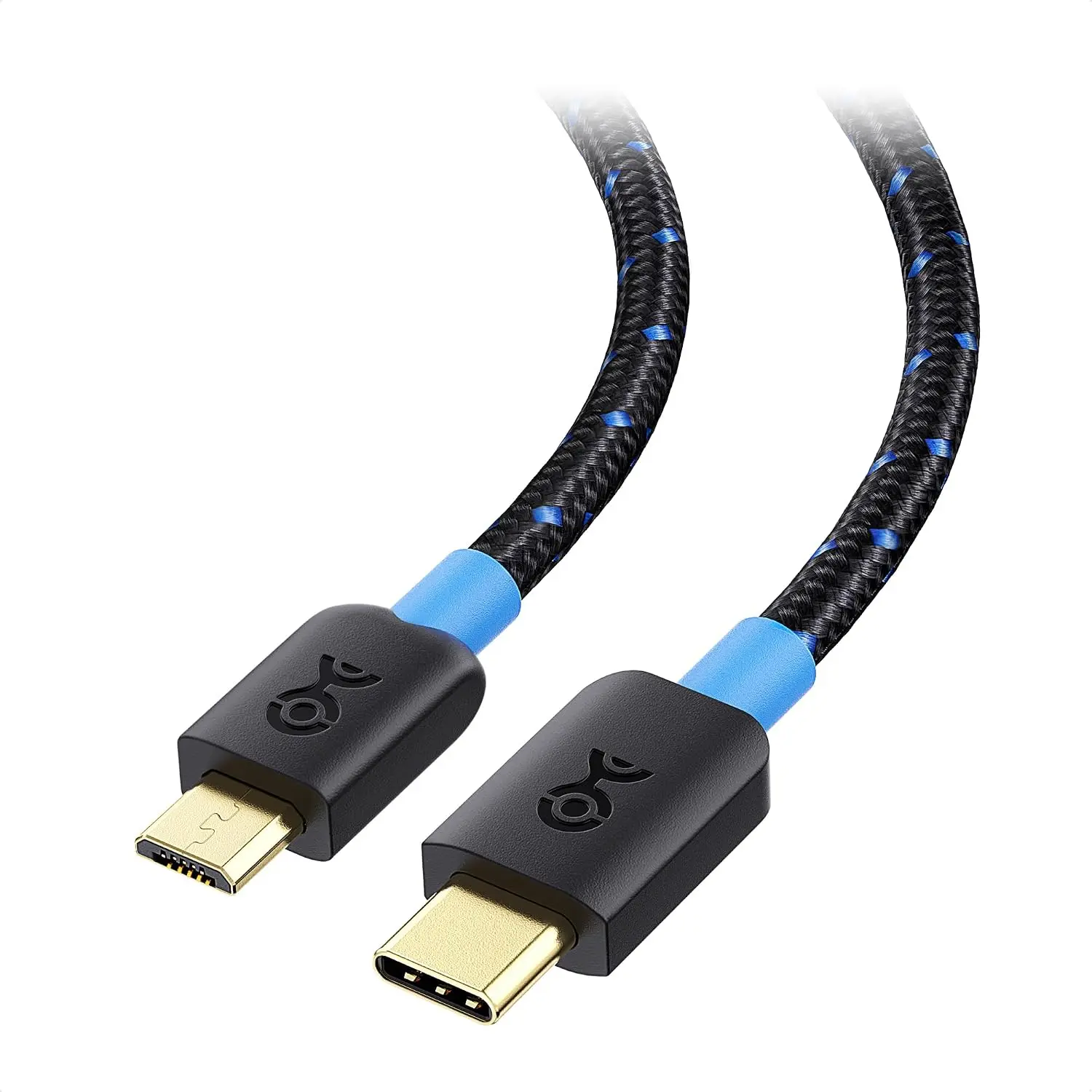 Braided USB C to  USB , 3.3ft, Black | 3A/15W , 480Mbps Data, -B USB 2.0, for Controllers, Cameras, GPS and  Cams