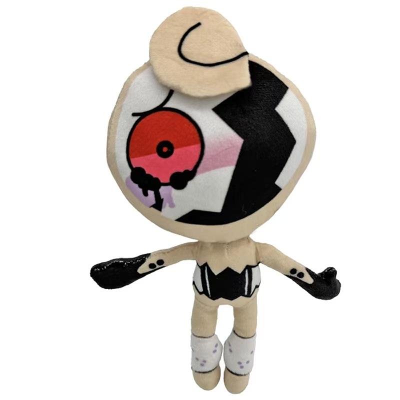 New Dandy's World 35cm Plush Cute Dandy World Scrap Stuffed Horror Game Goob Pebble Plushie Soft Pillow Doll Children Gifts Doll