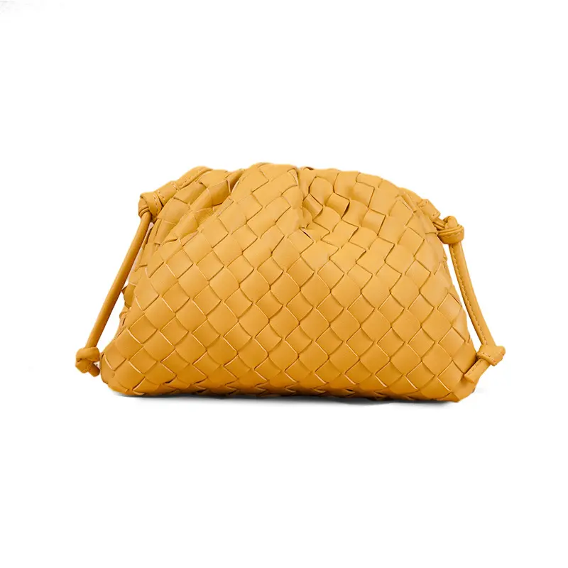 Instagram-Trending Woven Women's Dumpling Bag - Sweet Fashionable Clutch, Shoulder & Crossbody Bag