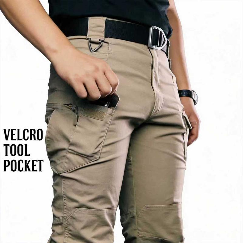Men's Slim Fit Tactical Cargo Pants, Durable and Abrasion-Resistant Design with Multiple Pockets, Suitable for Outdoor Activities and Daily Wear (Machine Washable) camo sport smooth skin-friendly soft fabric suitable